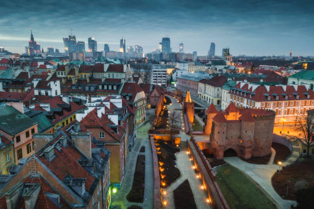 istock Old town of Warsaw 1309294669