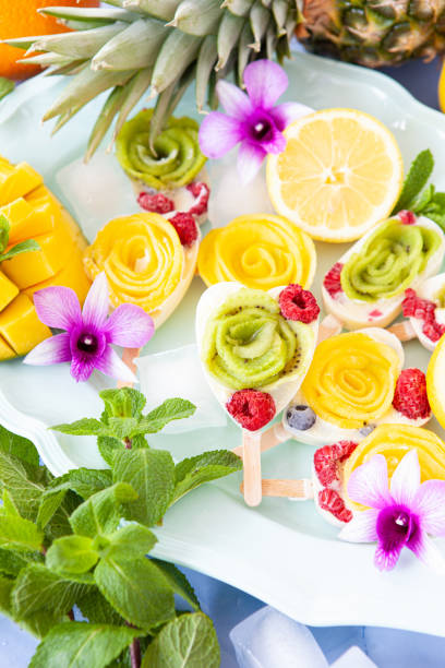 istock Homemade frozen popsicles 1309297473