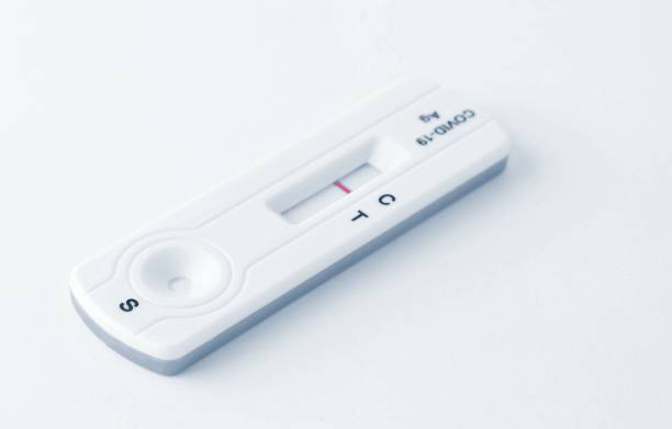 istock COVID-19 home AG negative rapid test 1309299789