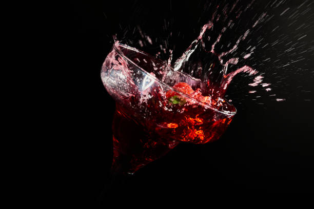 istock A liqueur cocktail with a strawberry 1309300801