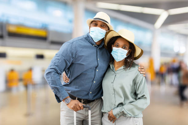 istock Young African Couple On Vacation 1309306905