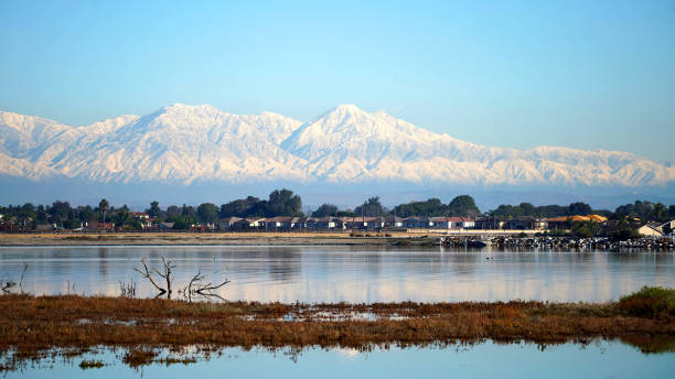California Mountains over Wetlands 2