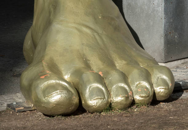 barefoot without shoes and socks, walking without anything on the feet