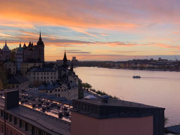 istock Stockholm Sweden Fall Sunset 1309316243