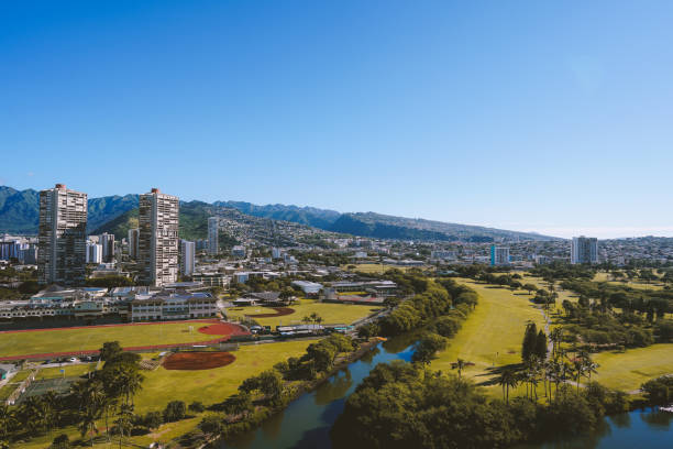 istock The scenery outside the window, Honolulu, Honolulu, Oahu, Hawaii 1309317375