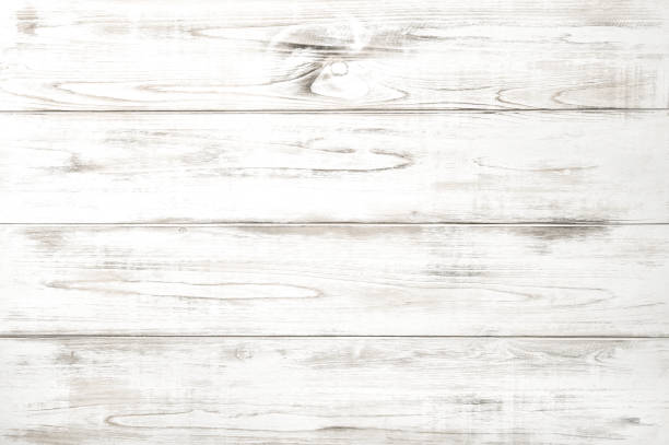istock Wooden background white colored planks wood pattern 1309330354