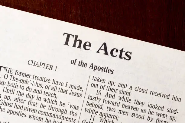 Acts Title Page Close-up