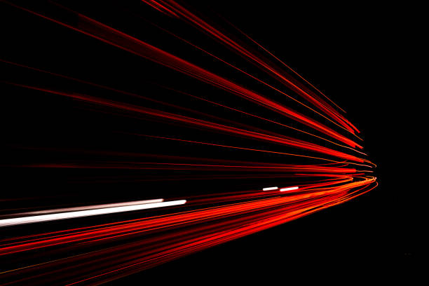 istock Red lights in the dark 1309353239