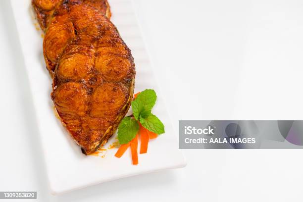 Seer Fish Fry Stock Photo - Download Image Now - Opah, Appetizer, Asia