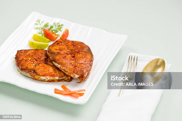 Seer Fish Fry Stock Photo - Download Image Now - Opah, Fish, Mackerel