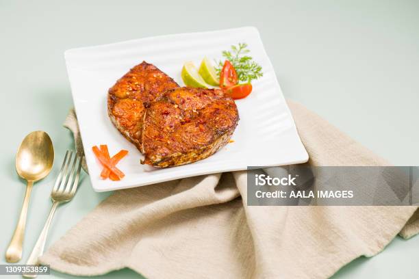 Seer Fish Fry Stock Photo - Download Image Now - Opah, Appetizer, Asia
