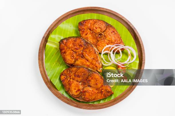 Seer Fish Fry Stock Photo - Download Image Now - Fried, Fish, Opah