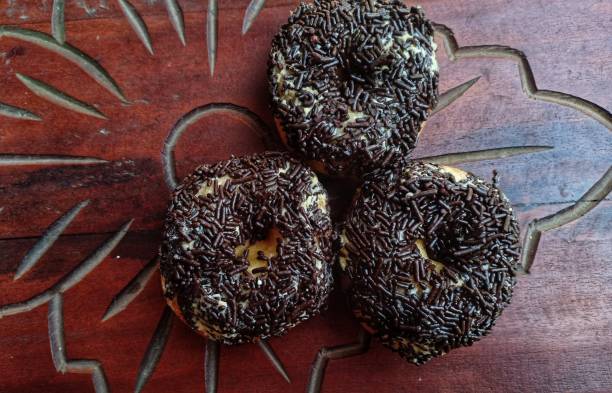 istock donut with chocolate sprinkles topping on top 1309354794
