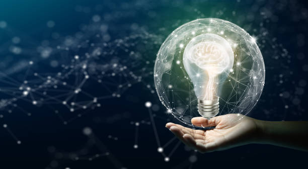 Creative and innovation inspiration. Business Bright idea concept.