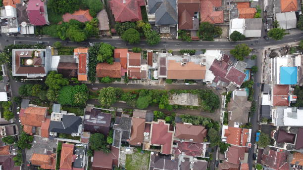 istock Residential area from above 1309356376