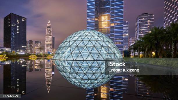 Shenzhen Urban Scenery Stock Photo - Download Image Now - Shenzhen, China - East Asia, Building Exterior