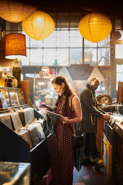 connected in the record shop
