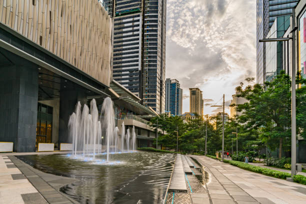 5 August 2018 - BGC, Manila: Financial district in Taguig, Metro Manila, Philippines 5 August 2018 - BGC, Manila: Financial district in Taguig, Metro Manila, Philippines. High quality photo taguig stock pictures, royalty-free photos & images