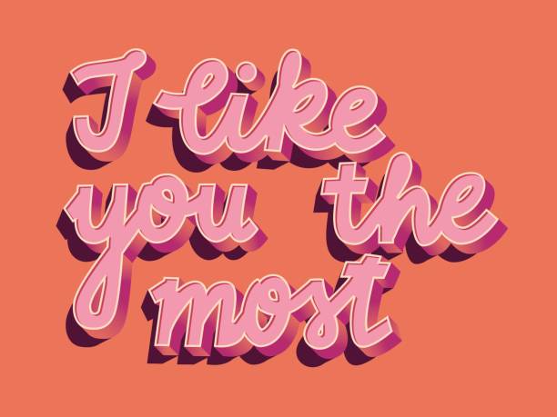 istock Greeting card with Happy Valentine's Day hand lettering design. Colorful hand drawn illustration with typography. 1309394438