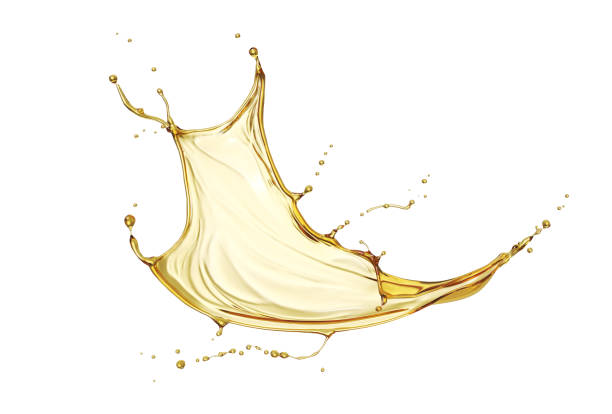 istock Olive oil or Cosmetic essence splash 1309395758