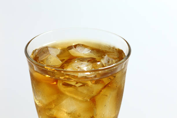 istock Glass of iced tea close up 1309417543