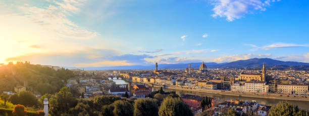 Florence skyline panorama from Piazzale Michelangelo fine art