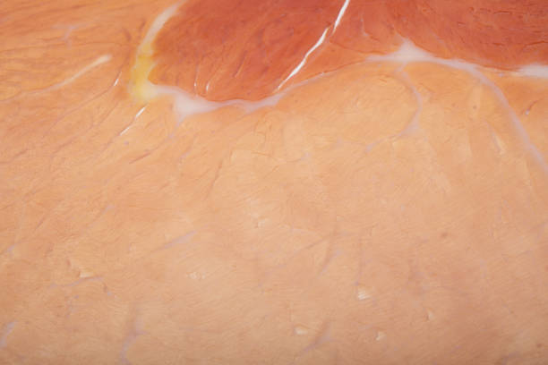background of jamon close-up