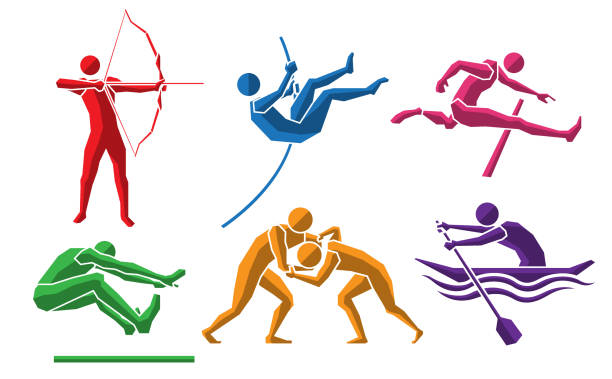 1,700+ Track And Field Logo Stock Illustrations, Royalty-Free Vector ...
