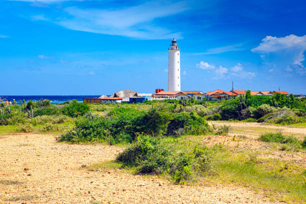 phare faro de punta de maisã, le point le plus à l’est de cuba. (guantanamo) - baracoa photos et images de collection