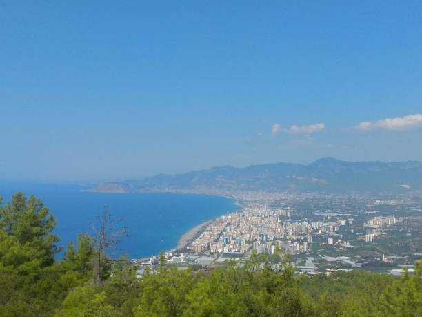 istock view of Alania, Mahmutlar district 1309454940