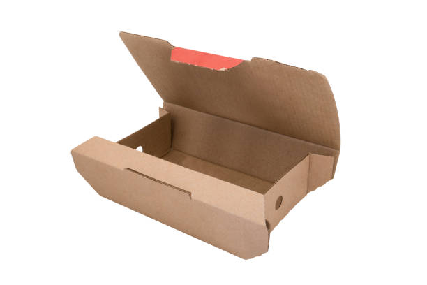 istock cardboard Food box isolated on white background 1309471880
