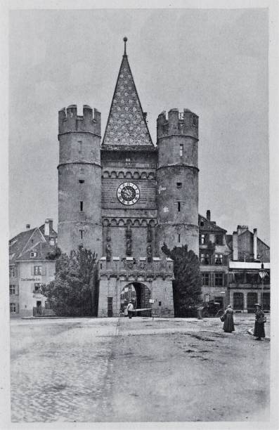 istock Spahlen Castle at Basel, Switzerland, Switzerland, European Geography 1309478147