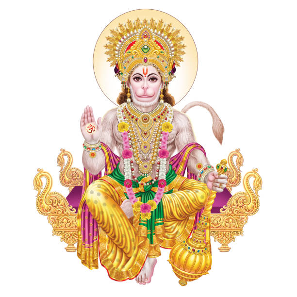 durchsuchen sie hochauflösende stockbilder von lord hanuman - hanuman stock-fotos und bilder