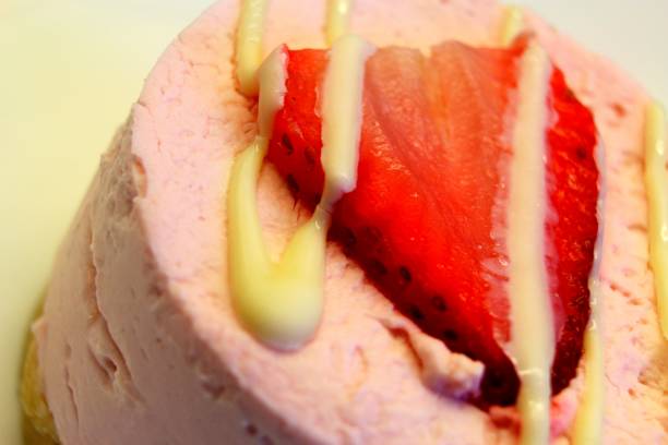 istock Mouth-watering strawberry Cheesecake 1309483462