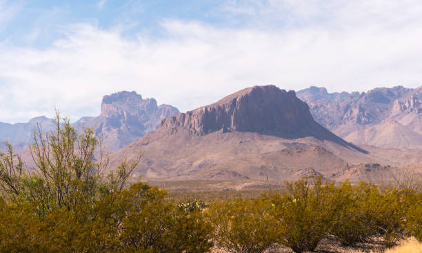 istock Barren bluffs in Big Bend National Park 1309492578