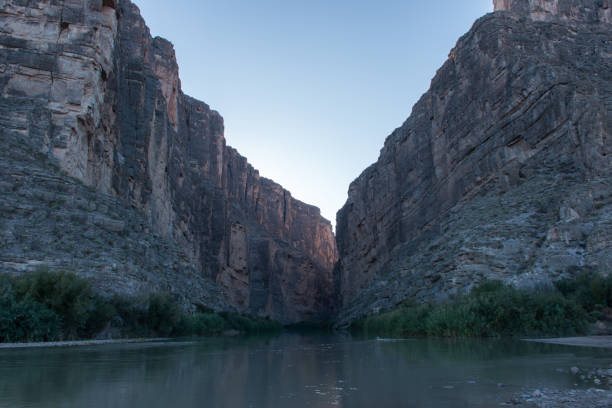 istock Rio Grande river as it flows out of Santa Elena Canyon - Horizontal 1309492596
