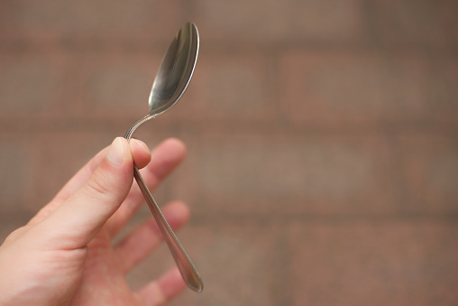 I bent a spoon.