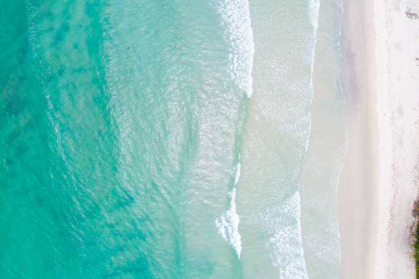 istock Clear sea water on sand beach 1309513473