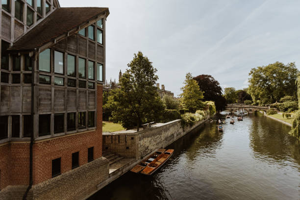 istock Cambridge Punting Photo at Trinity Hall Riverside 1309524551
