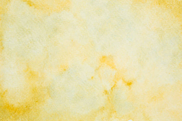 istock Yellow watercolor background. 1309537931