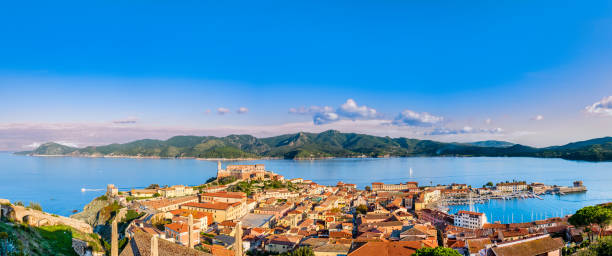 istock Panorama on Portoferraio, Elba (Tuscan Archipelago, Italy) 1309539306