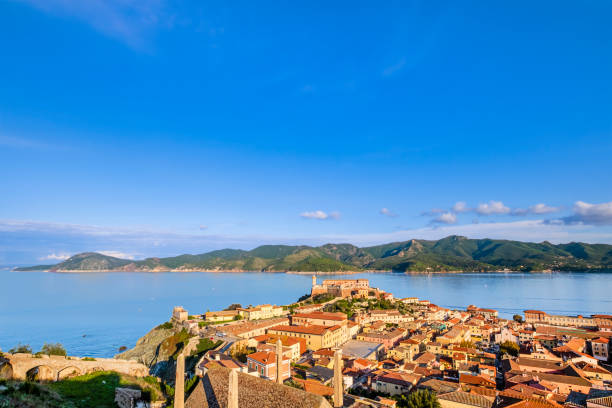 istock Panorama on Portoferraio, Elba (Tuscan Archipelago, Italy) 1309539894
