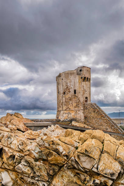 istock Marciana Marina, the Appiani Tower - Elba (Tuscan Archipelago, Italy) 1309540288