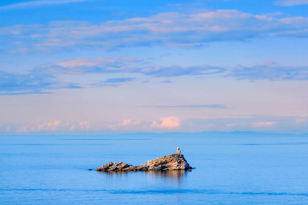 The Scoglietto of Portoferraio, a minor island of the Tuscan Archipelago, is a biology protection area located just off the shoreline Portoferraio, the main city of Elba Island.