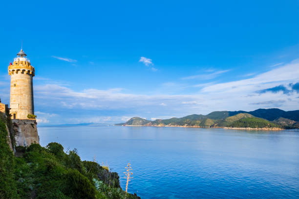 istock Portoferraio, Lighthouse of Forte Stella (Elba, Tuscan Archipelago, Italy) 1309541253