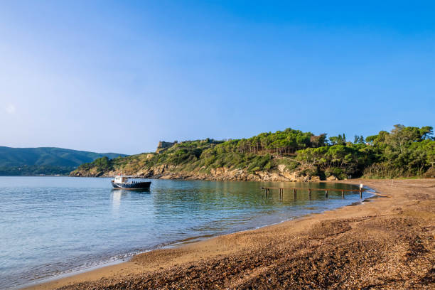 istock Barbarossa Beach in Porto Azzurro, Elba (Tuscan Archipelago, Italy) 1309542087