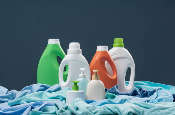 istock Laundry detergents and liquid soap 1309542958