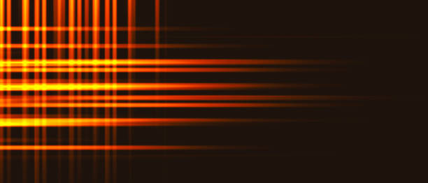 istock Red abstract motion blur background. Horror pattern with color lines. Different shades and thickness. Metallic pattern industry, technology background. 3D illustration 1309550636