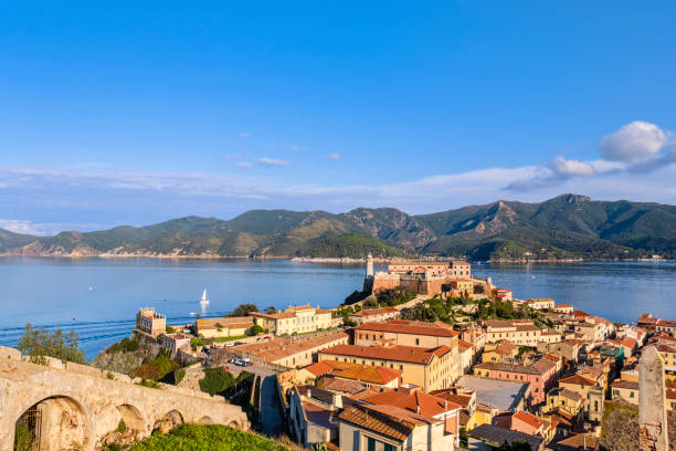 istock Panorama on Portoferraio, Elba (Tuscan Archipelago, Italy) 1309550644