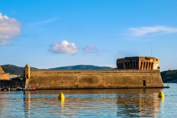 istock Portoferraio, the Linguella Tower (Elba, Tuscan Archipelago, Italy) 1309550996